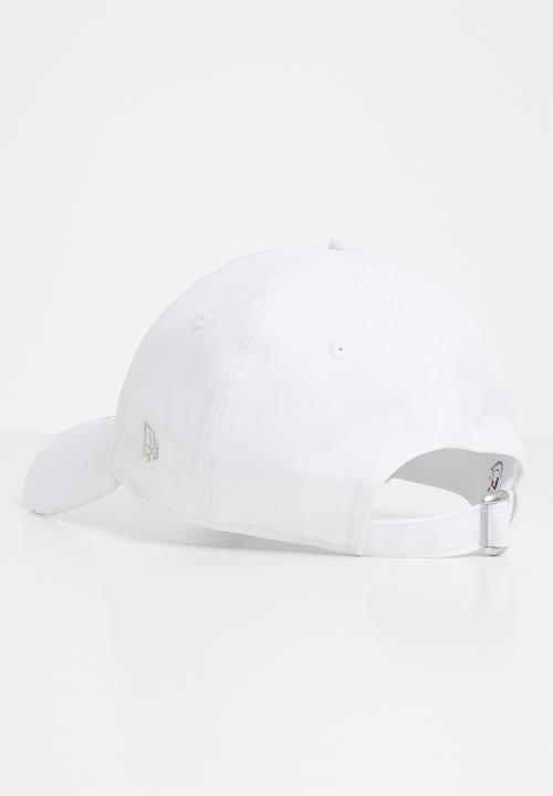 New Era - Metallic logo 9forty New York yankees - white & silver
