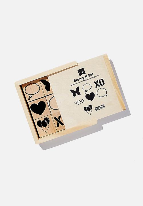 Typo - Stamp it set - party