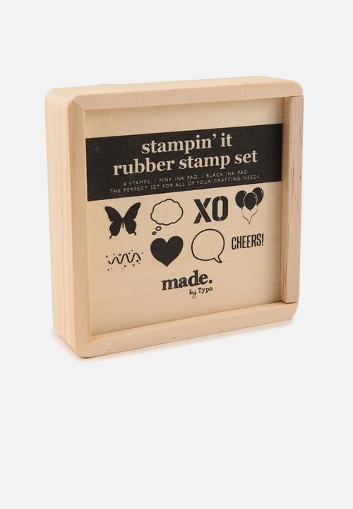 Typo - Stamp it set - party