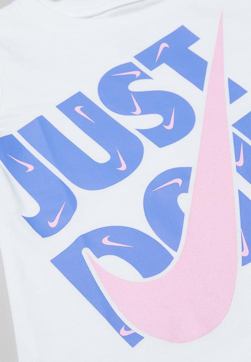 Nike - Nike jdi swooshfetti - white
