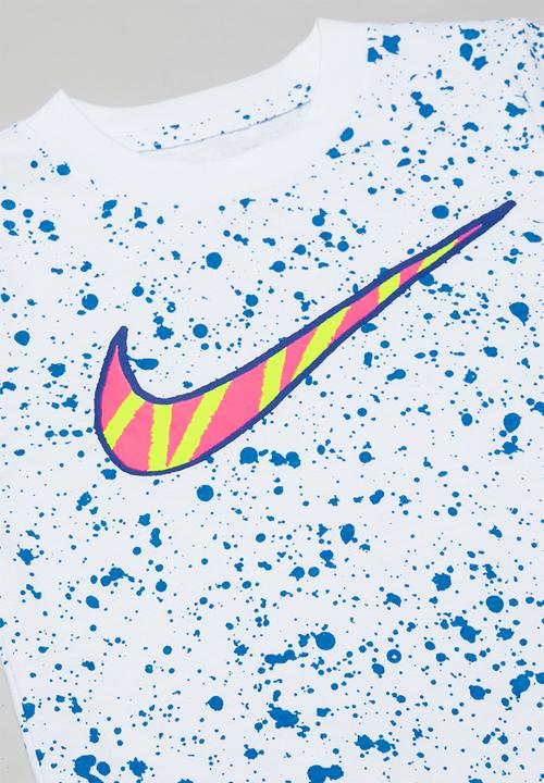 Nike - Nike speckle aop short sleeve tee - white