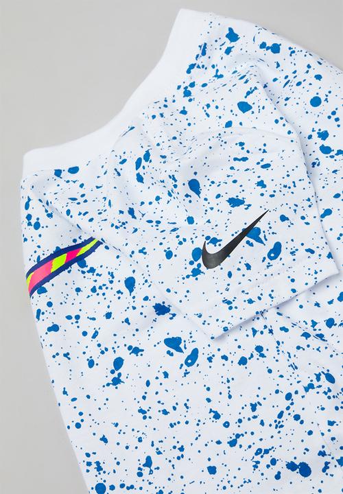 Nike - Nike speckle aop short sleeve tee - white