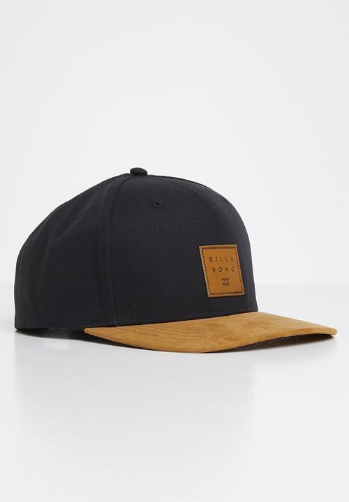 Billabong  - Stacked snapback cap - black & tan