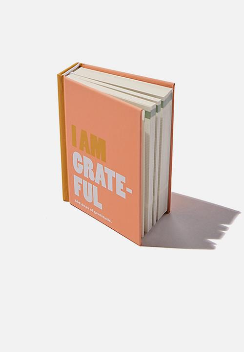 Typo - Mini activity journal - i am grateful pink
