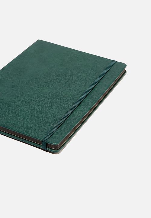 Typo - A4 buffalo journal - deep green