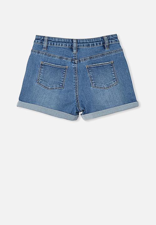 Cotton On - Camie denim short - blue