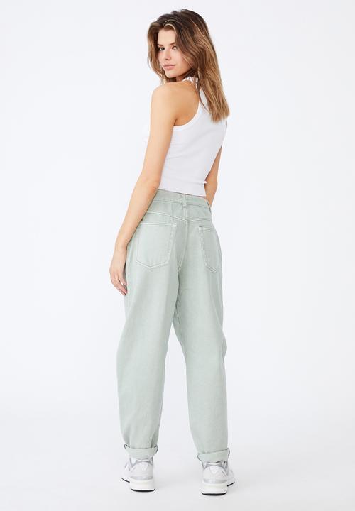 Factorie - Slouchy jean - sage green