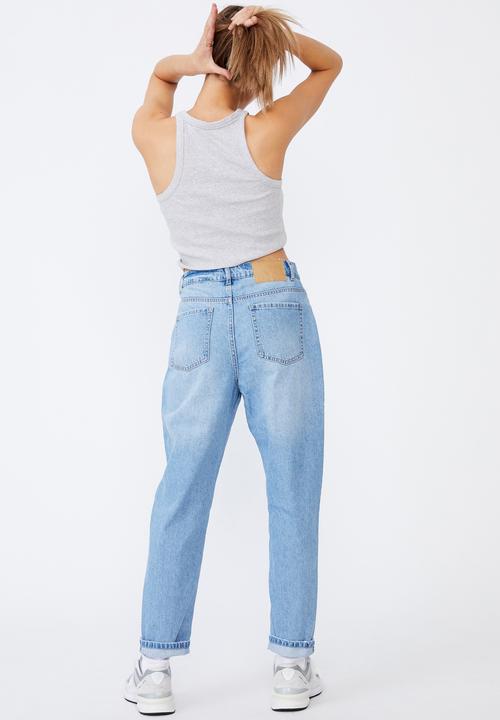 Factorie - Mom jean - vibrant blue