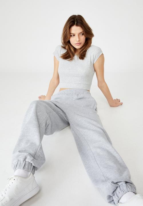 Factorie - Super slouchy trackpant - grey 