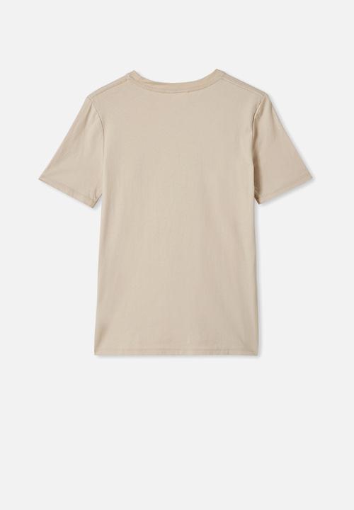 Cotton On - Co-lab short sleeve tee - neutral 