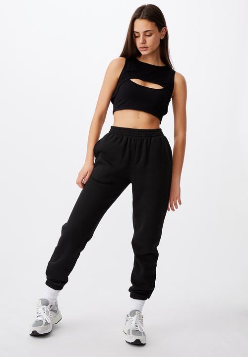Factorie - Layered cut out tank - black