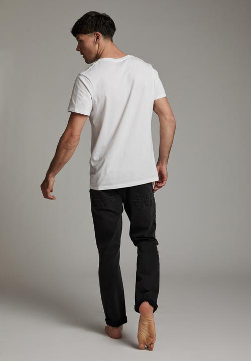 Cotton On - Tapered leg jean - raven black blowout