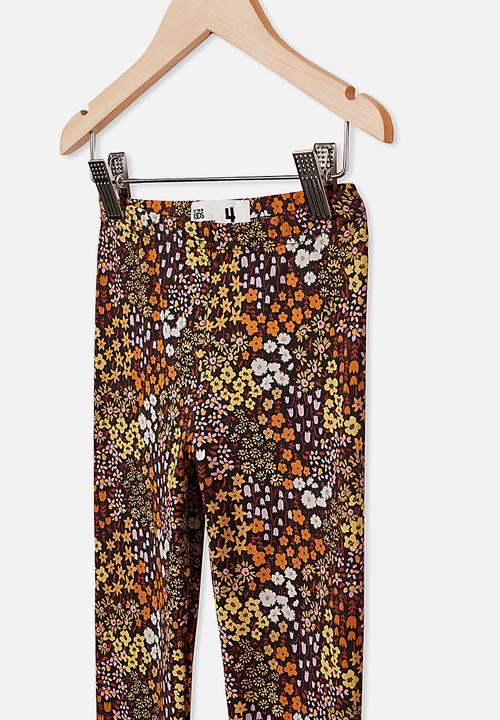 Cotton On - Huggie tights - phantom/floral fields