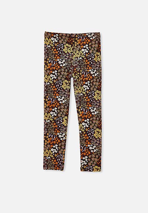 Cotton On - Huggie tights - phantom/floral fields