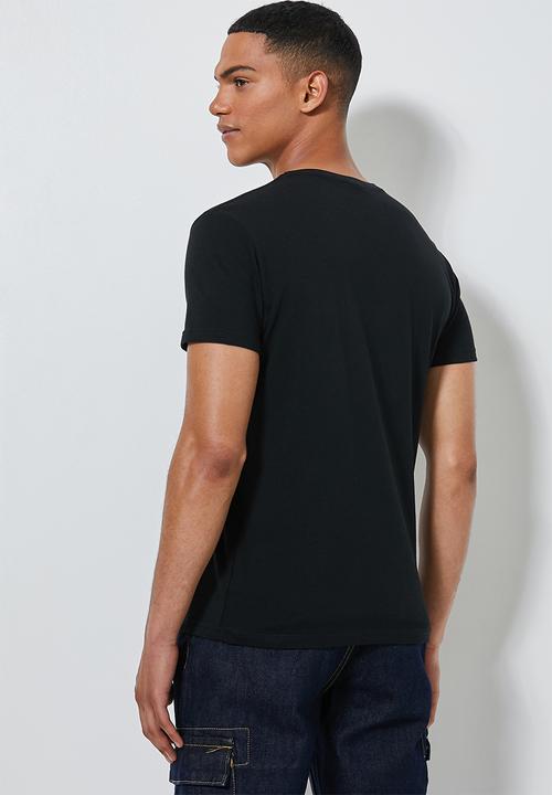 Superbalist - Logo crew neck tee - black
