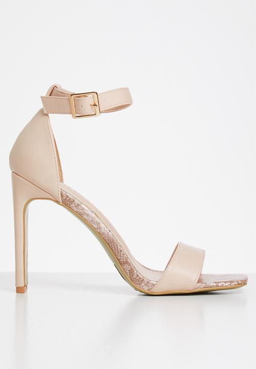 Jada - Ankle strap heel - neutral