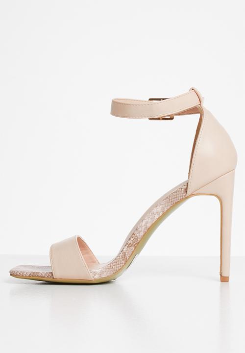 Jada - Ankle strap heel - neutral