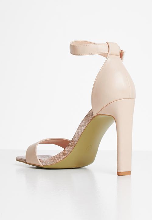 Jada - Ankle strap heel - neutral