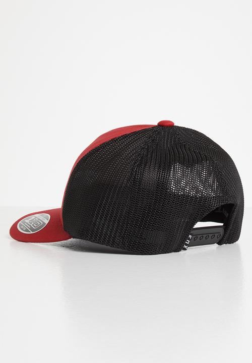 Fox - Linear head snapback youth cap - red & black 