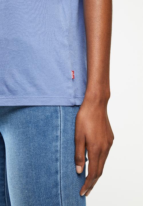 Levi’s® - The perfect tee serif logo - blue