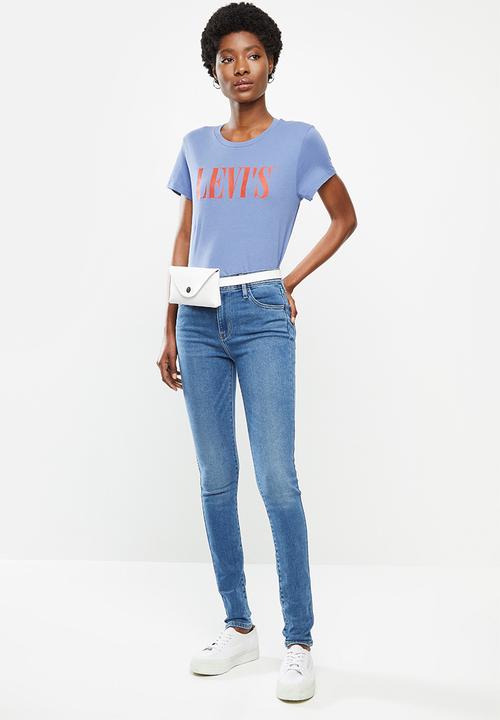 Levi’s® - The perfect tee serif logo - blue