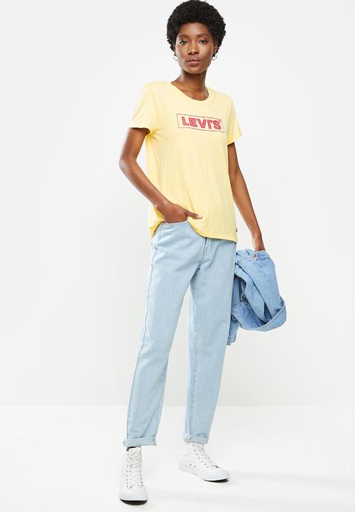 Levi’s® - The perfect tee box tab - yellow