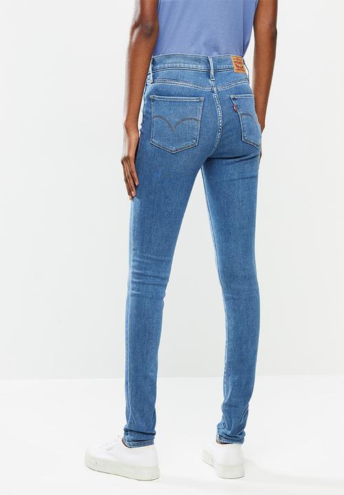 Levi’s® - 720 hirise super skinny walking contrad - blue