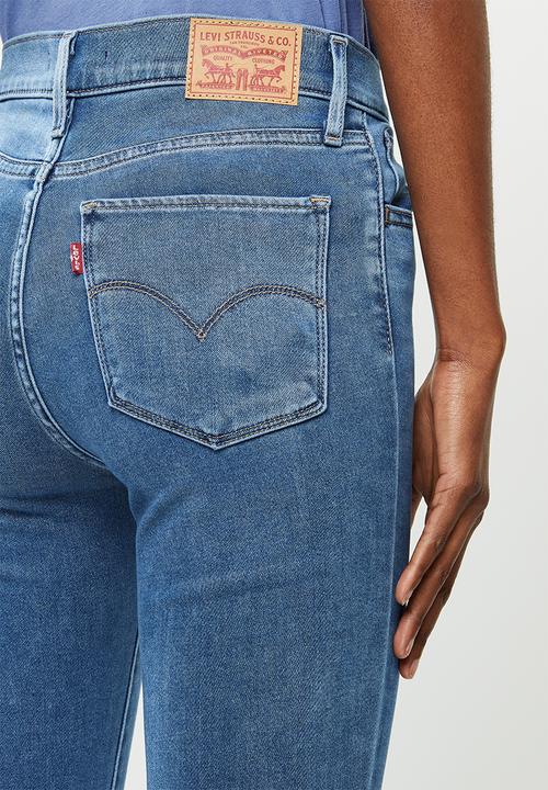Levi’s® - 720 hirise super skinny walking contrad - blue