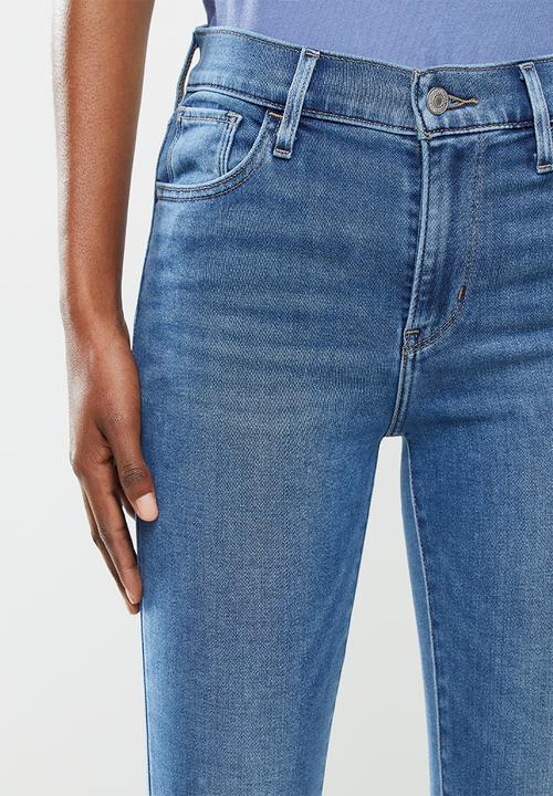 Levi’s® - 720 hirise super skinny walking contrad - blue