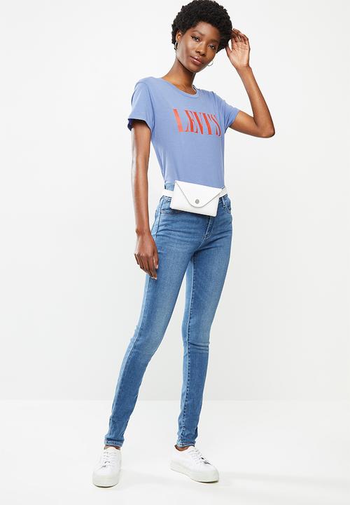 Levi’s® - 720 hirise super skinny walking contrad - blue