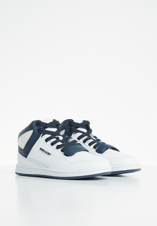UrbanArt - Conti leather hi-top sneakers - white
