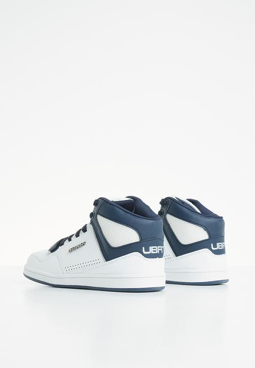 UrbanArt - Conti leather hi-top sneakers - white