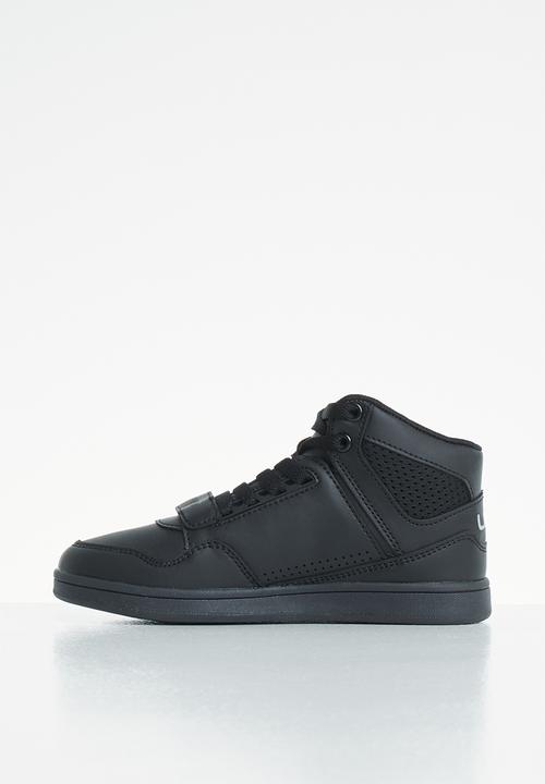 UrbanArt - Conti leather hi-top sneakers - black