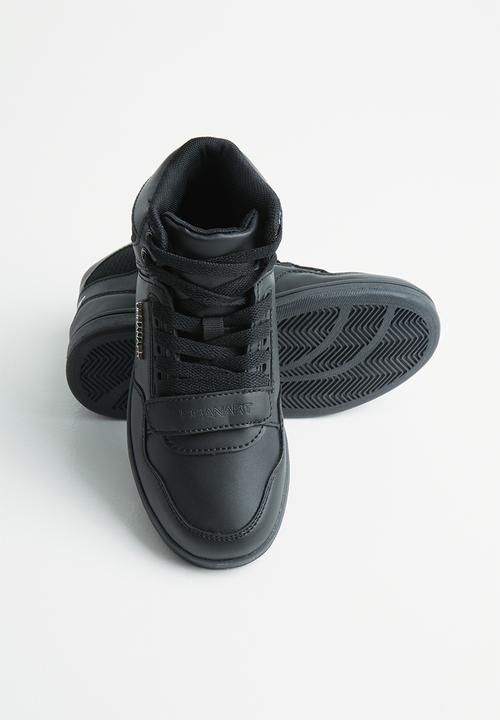 UrbanArt - Conti leather hi-top sneakers - black