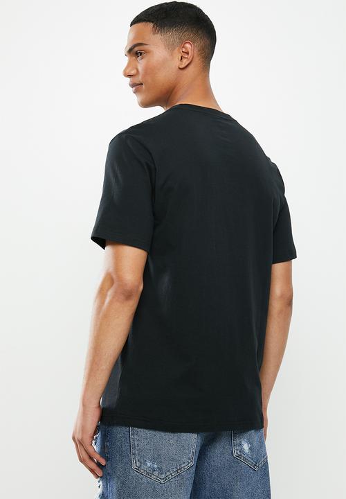 Converse - Converse left chest logo tee - black