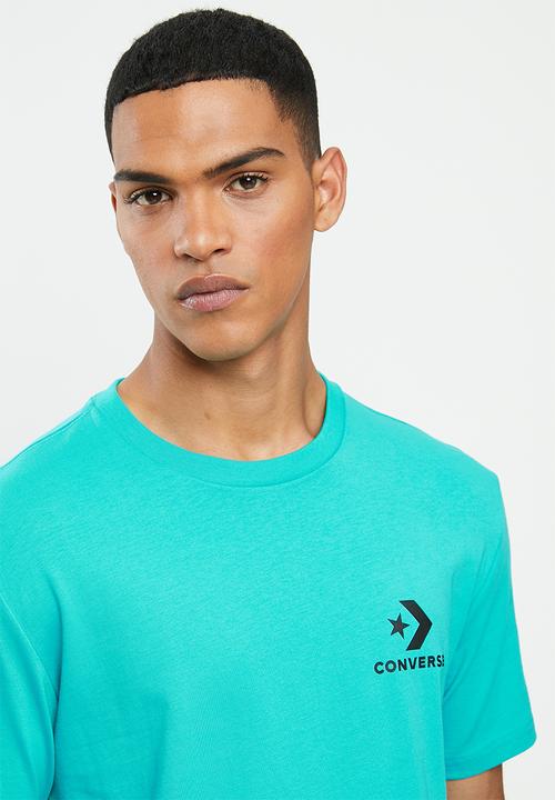 Converse - Converse left chest sc short sleeve tee - light blue
