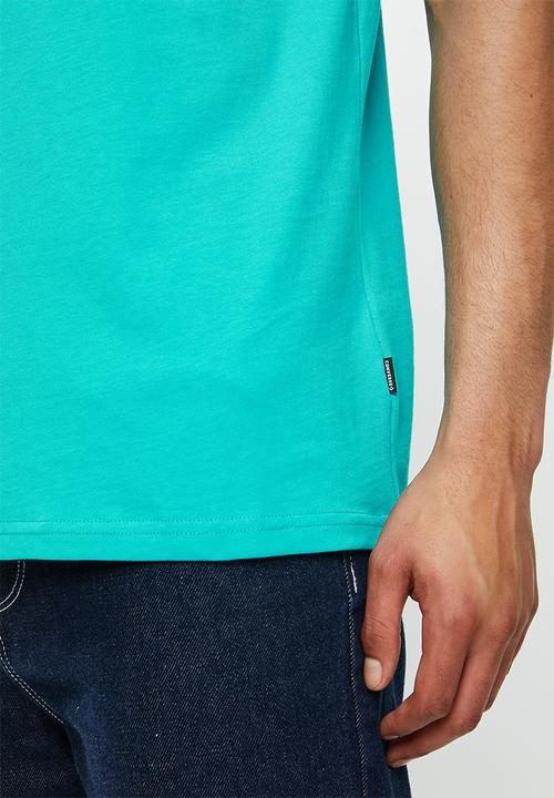 Converse - Converse left chest sc short sleeve tee - light blue
