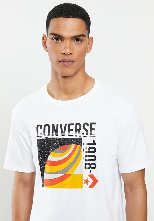 Converse - Converse planet 1908 short sleeve tee - white