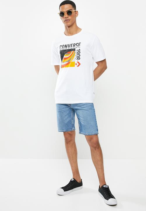 Converse - Converse planet 1908 short sleeve tee - white