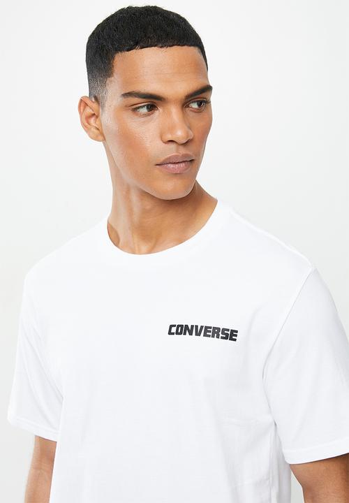 Converse - Converse mountain club moon tee - white