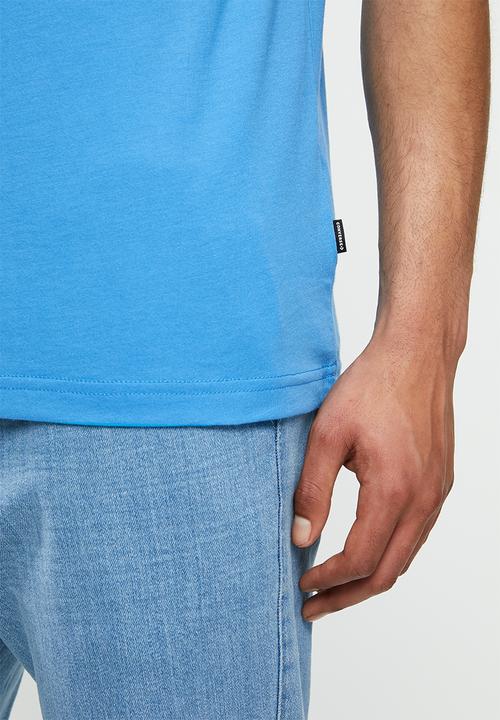 Converse - Converse g@g left chest sc tee - blue