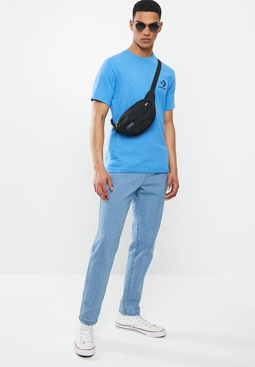 Converse - Converse g@g left chest sc tee - blue