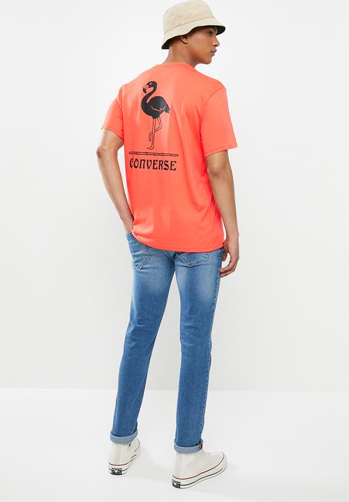 Converse - Converse flamingo tee - red