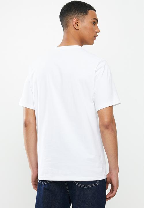 Converse - Converse photo fill star chevron tee - white