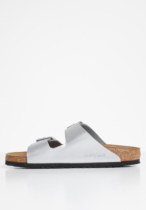 Birkenstock - Arizona birko-flor narrow - silver
