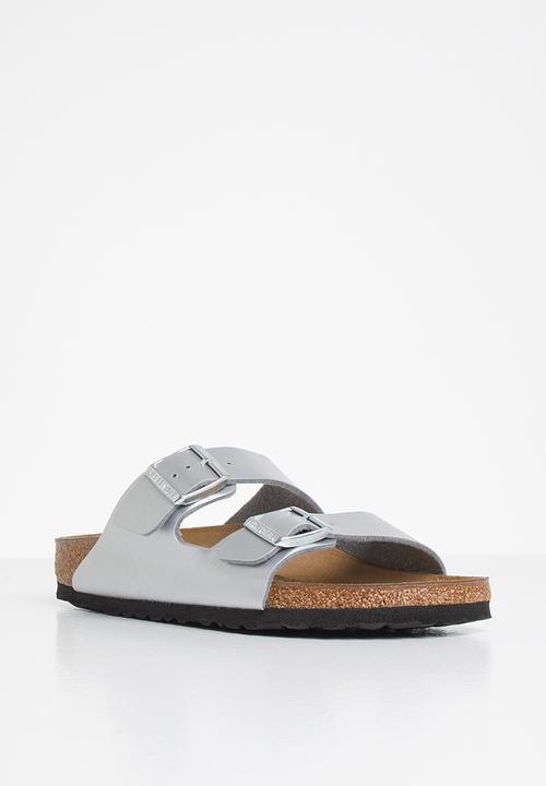 Birkenstock - Arizona birko-flor narrow - silver