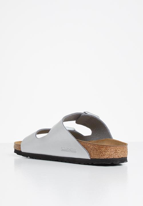 Birkenstock - Arizona birko-flor narrow - silver