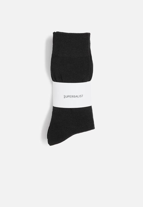 Superbalist - Plain 5 pack socks - multi