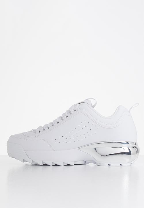 FILA - Fila disruptor 2a chrome - white & silver