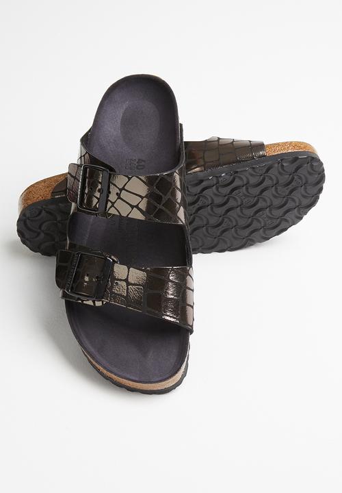 Birkenstock - Arizona microfibre narrow - black